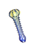 4" Spiral Ribbed Spoon Pipe