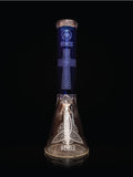 14" WENEED Diamond Crucifix Beaker 7mm